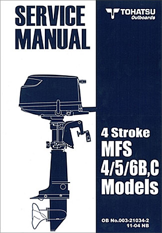 Tohatsu 4-stroke manual 003-21034-2