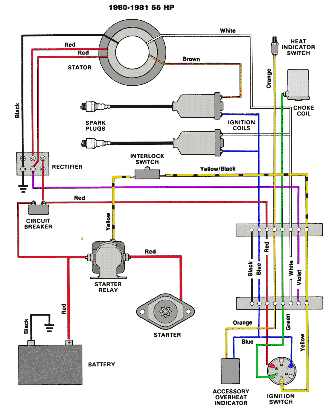 2005 Mercury Outboard Ignition Switch Wiring Diagram from maxrules.com