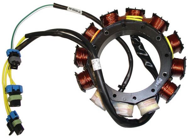 The ROP Shop 398858404T4 Outboard Boat Engines Stator for Mercury & Mercruiser 398-858404T4