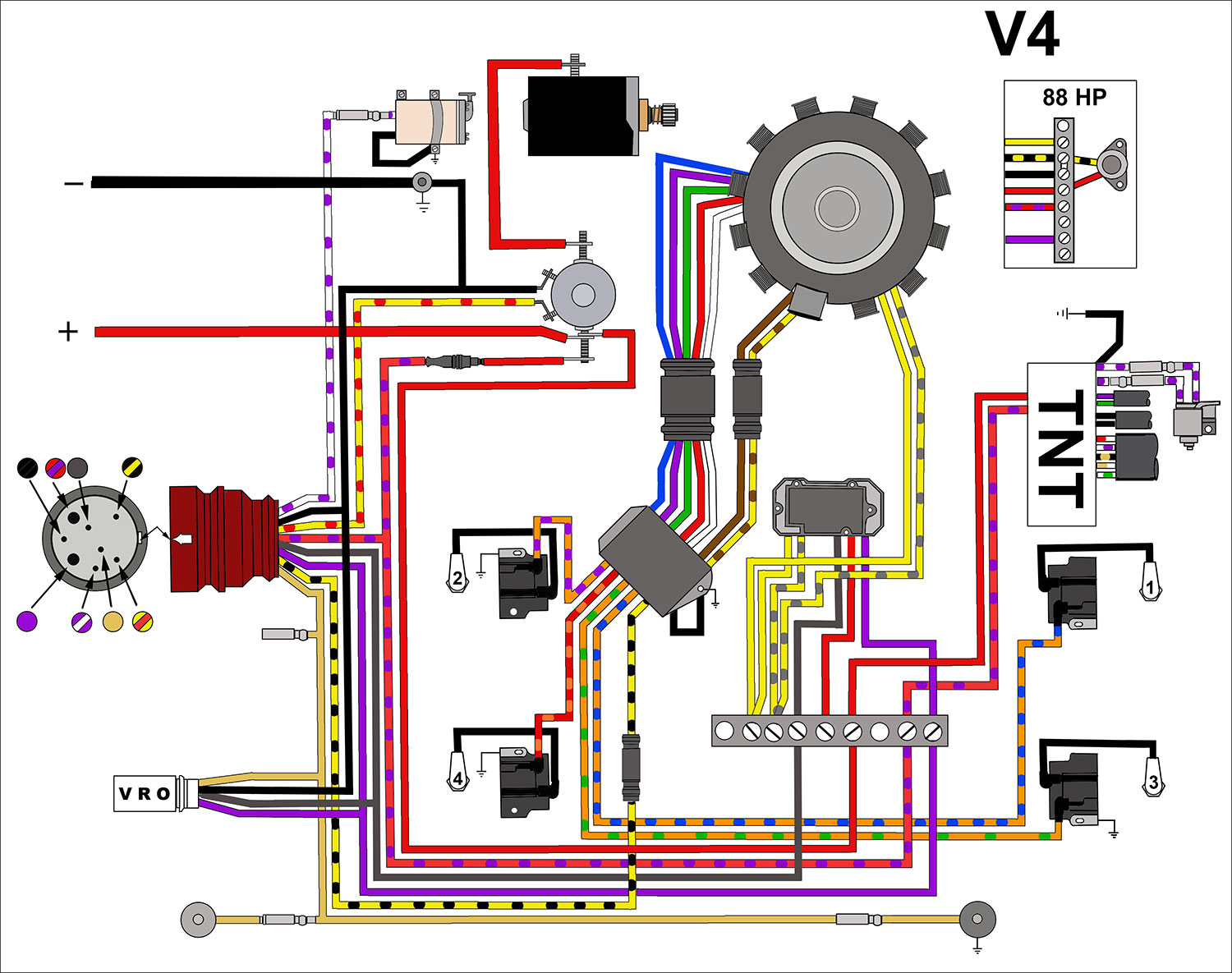 Evinrude Johnson Outboard Wiring Diagrams Mastertech Marine