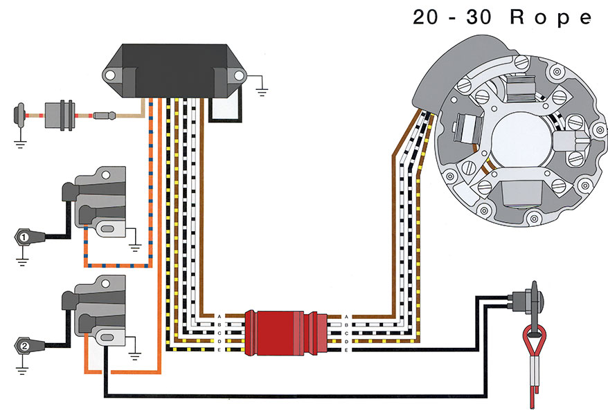 Johnson 60 Hp Outboard Wiring Diagram from maxrules.com