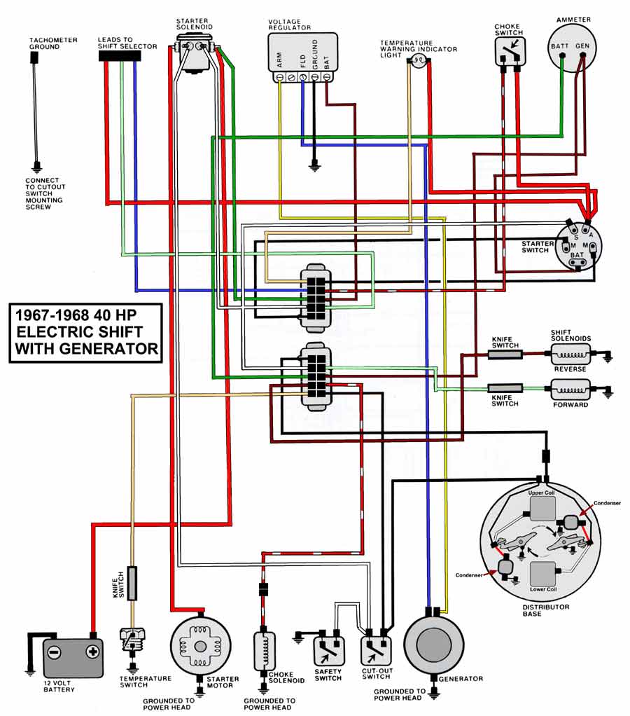 Honda Outboard Wiring Diagram from maxrules.com