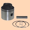Piston, includes rings & pin