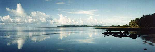 A Yap lagoon scene