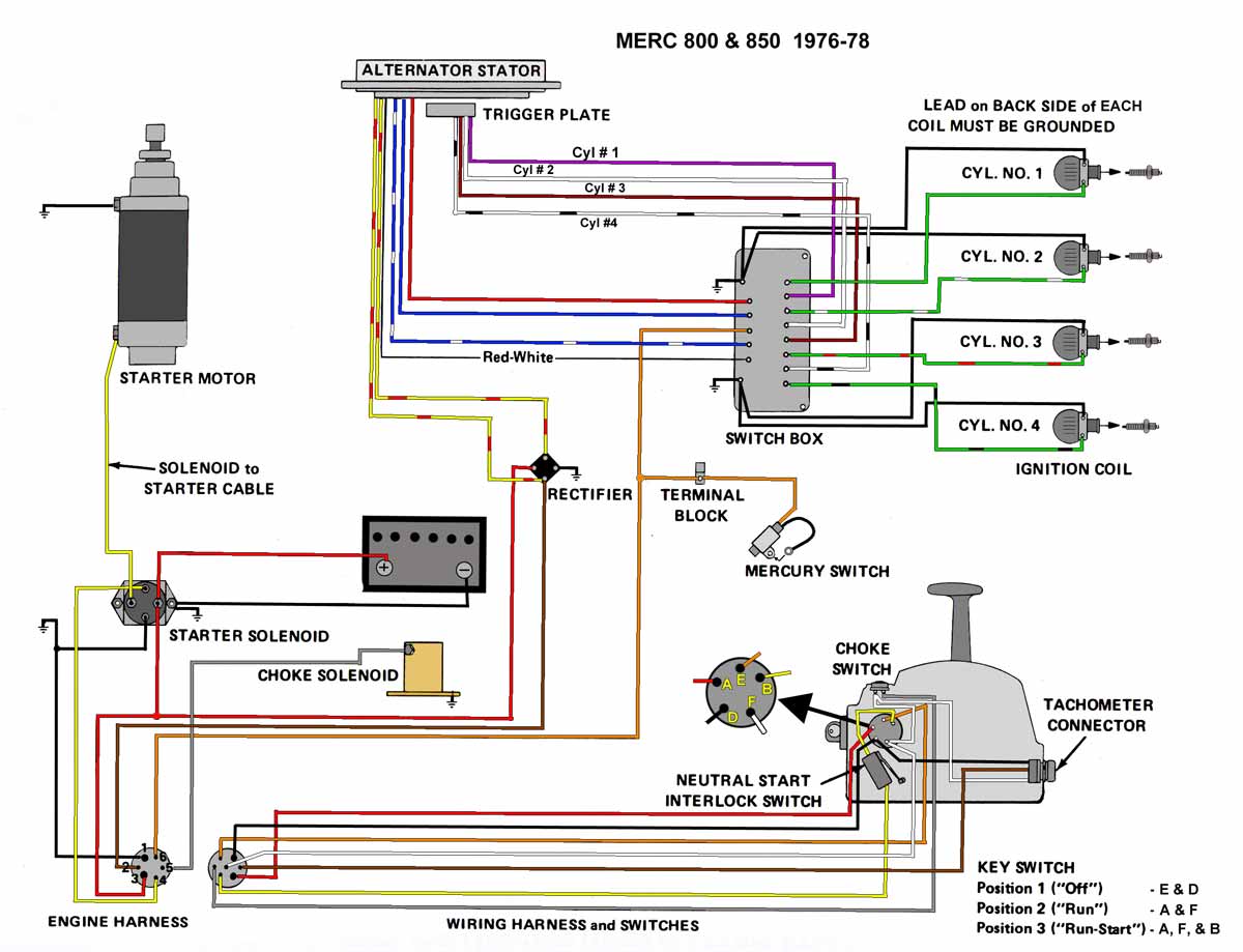 Mercury Ignition Wiring Diagram Wiring Diagram